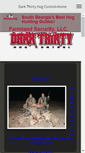 Mobile Screenshot of darkthirtyhogcontrol.com